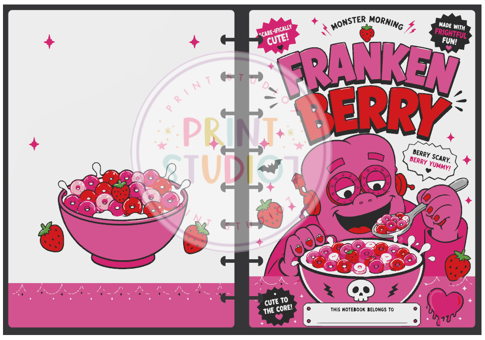 Franken Berry Notebook