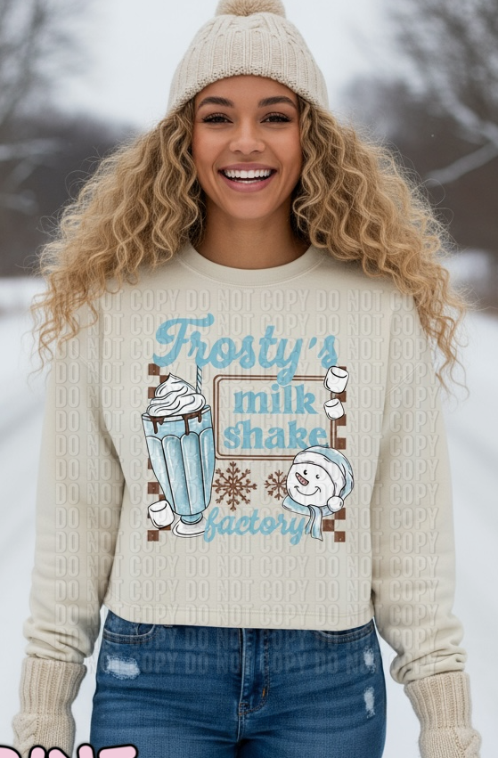 DTF Transfer Frosty's Milkshake