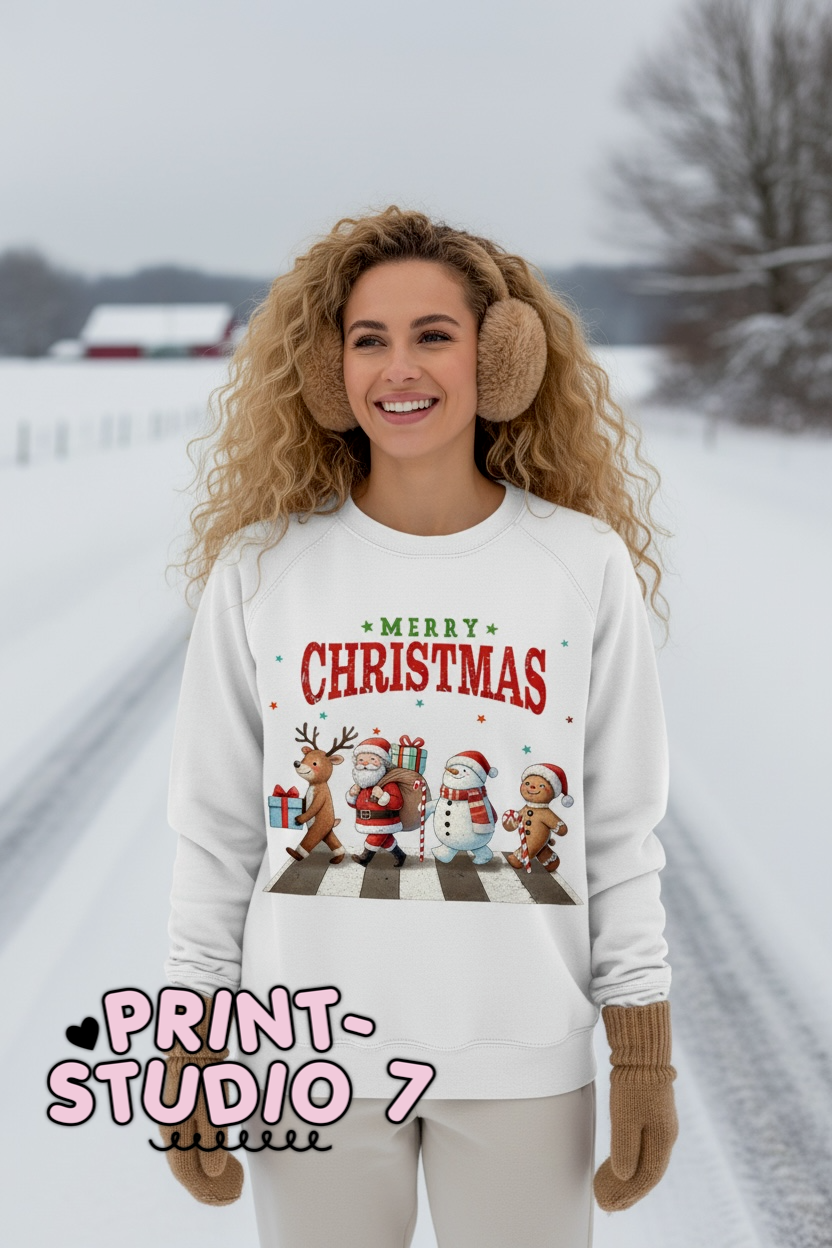 DTF Transfer Christmas Parade