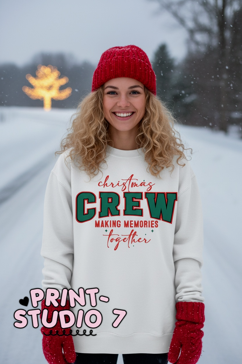 Christmas Crew Green