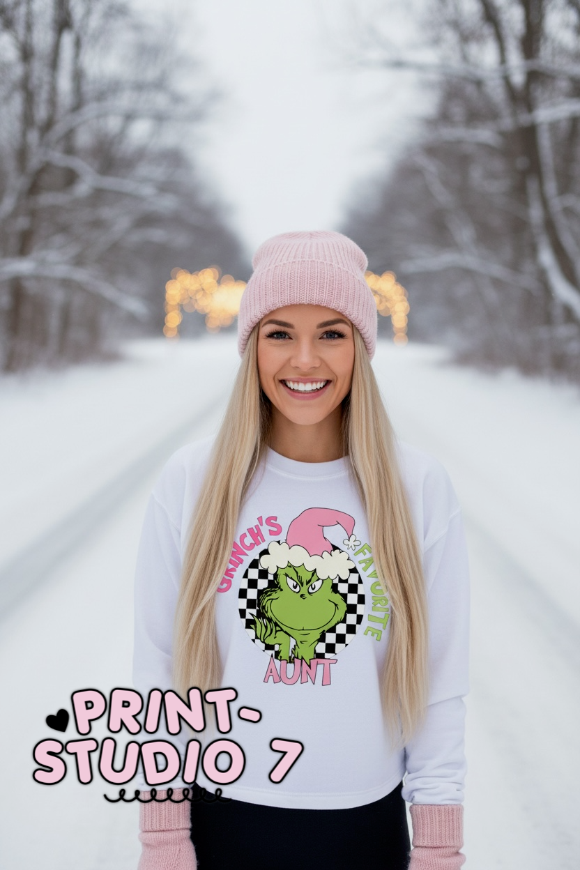 Mean Green's Favorite Aunt Pink