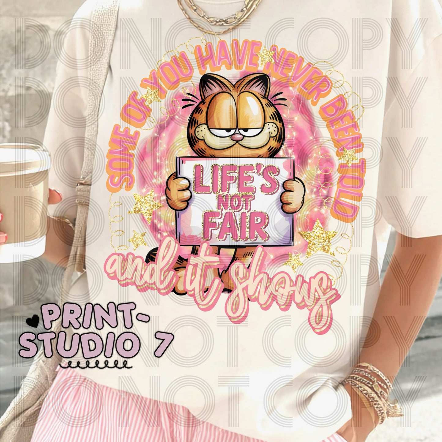 DTF Transfer Life's Not Fair