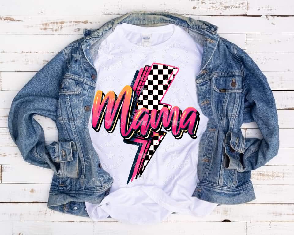 Mama Bolt Pink-Orange