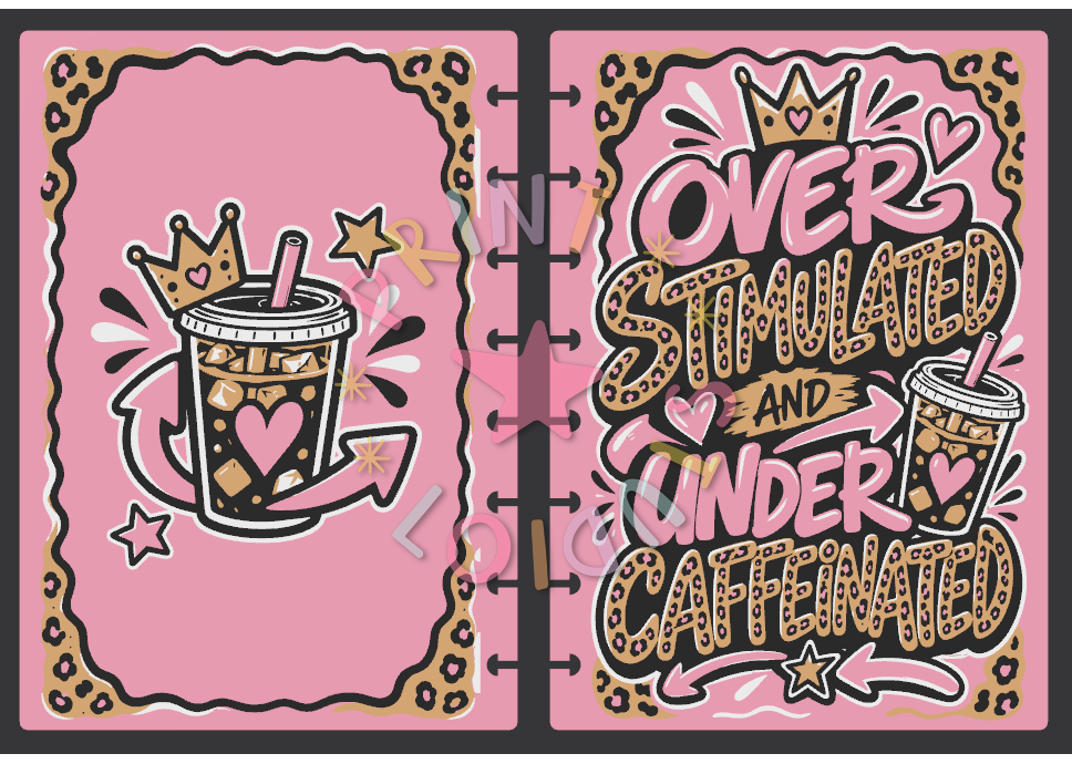 Over Stimulated Notebook