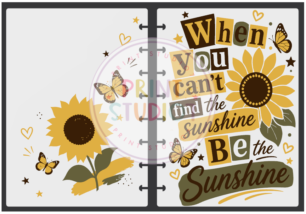 Be The Sunshine Notebook