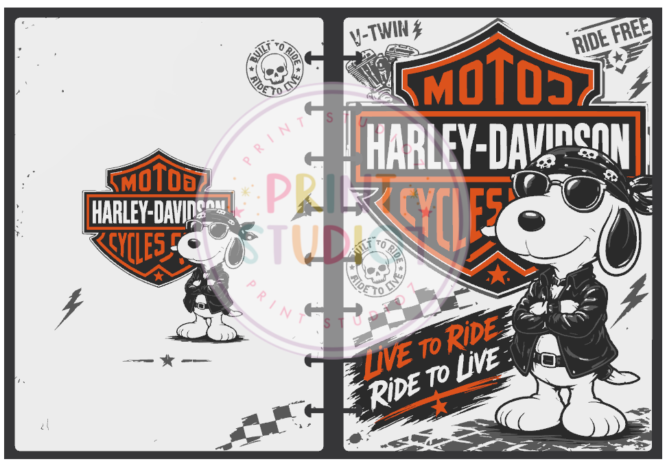 Dog Ride Notebook