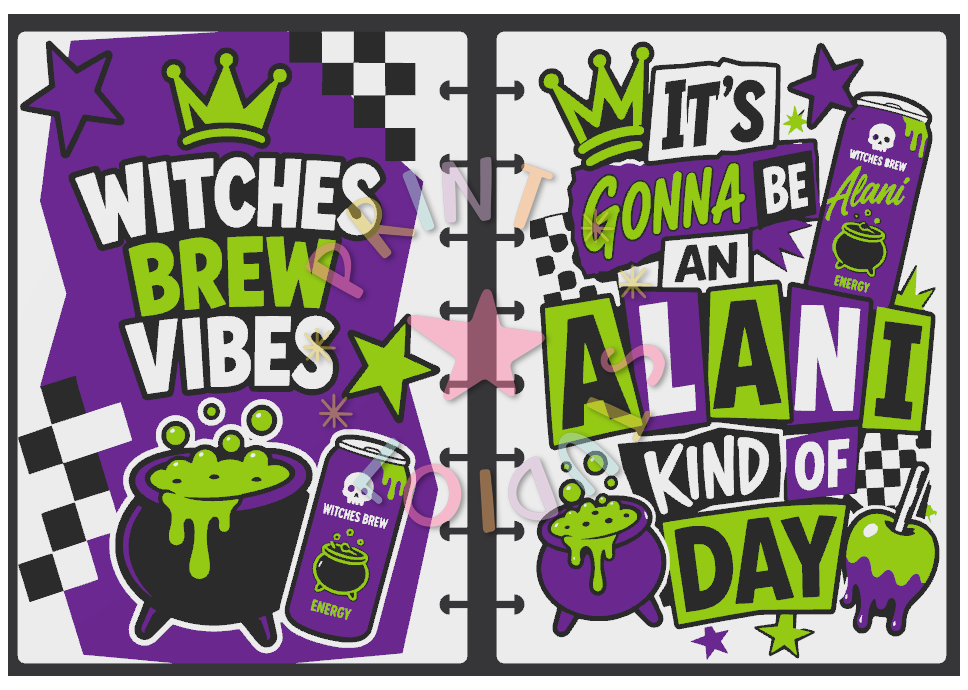 Witch's Brew Notebook