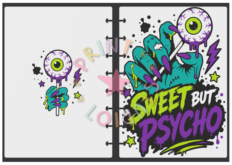 Sweet But Psycho Notebook