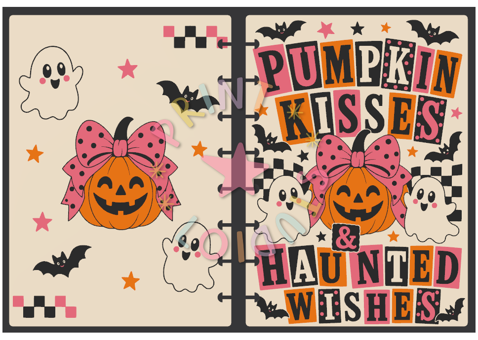 Pumpkin Kisses Notebook