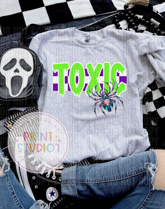 Toxic (Purple & White)