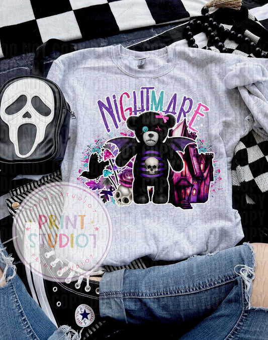 Digital **ORGINIAL** Halloween Teddy Nightmare