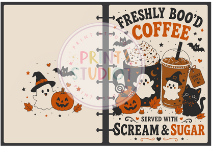Freshly Boo'd Coffee Notebook