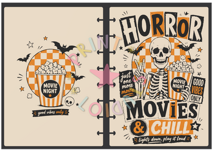 Horror Movies & Chills Notebook