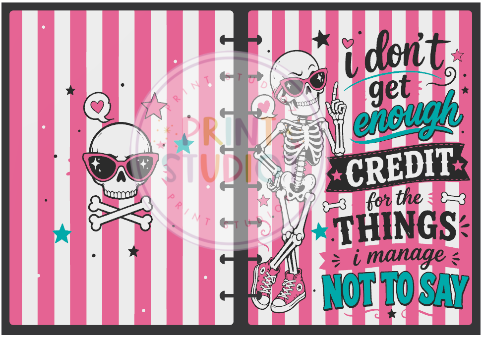 I Don't Get Enough Credit Notebook