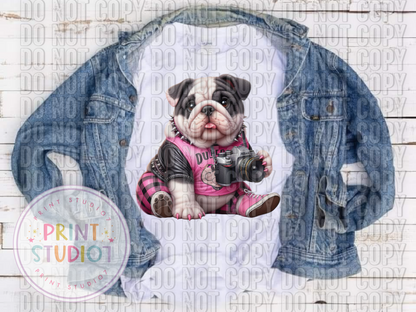 Exclusive Bulldog Sitting 1 Camera