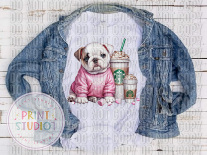 Exclusive Bulldog Puppy Coffee 1