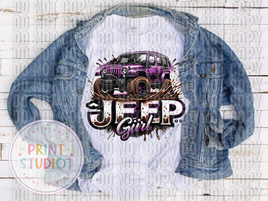 Exclusive Jeep Girl Purple 2