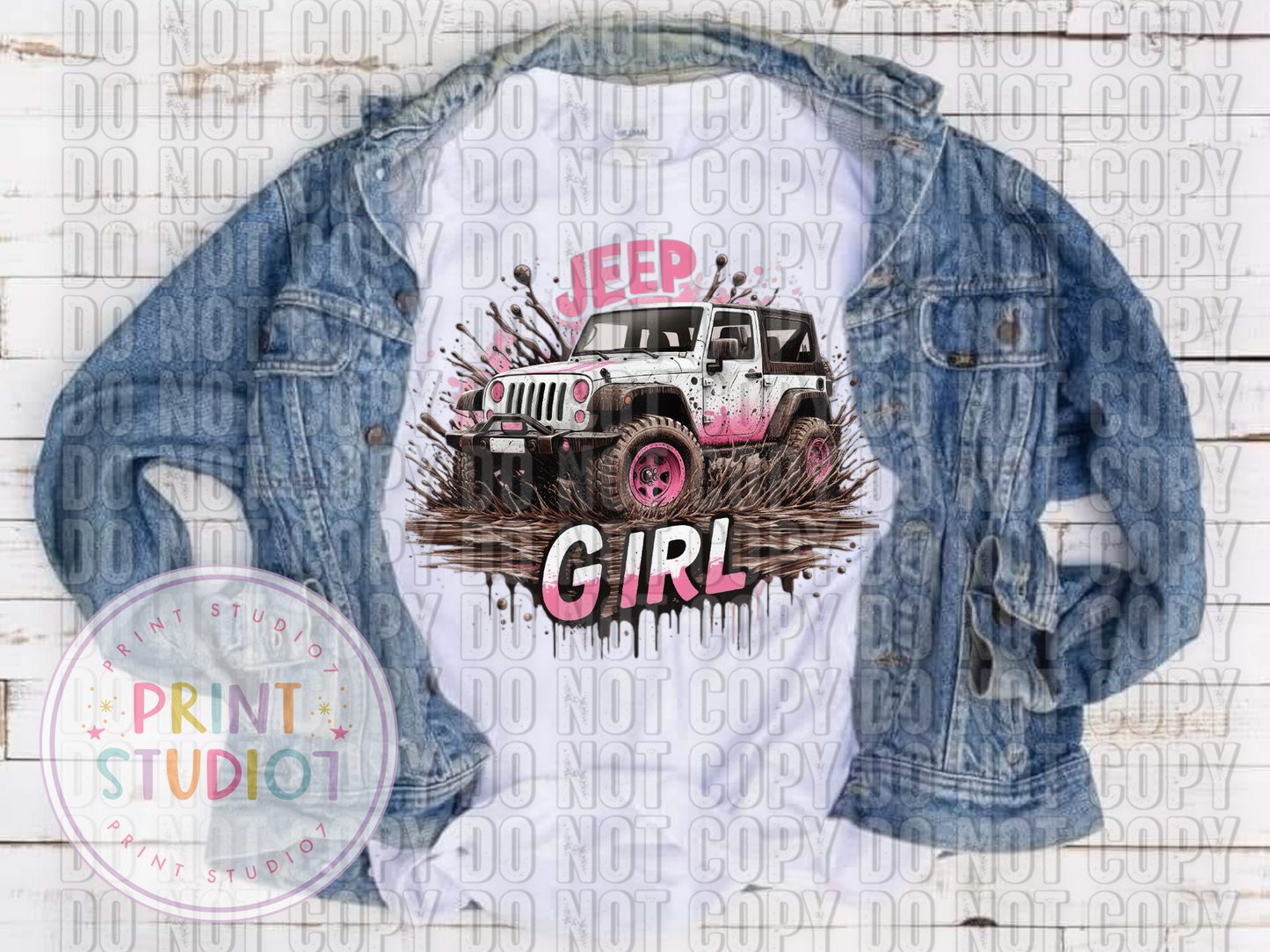 Exclusive Jeep Girl Pink