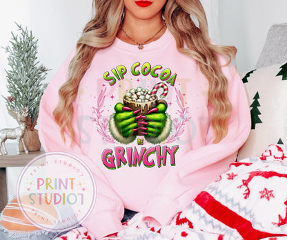 Christmas Sip Cocoa Hands