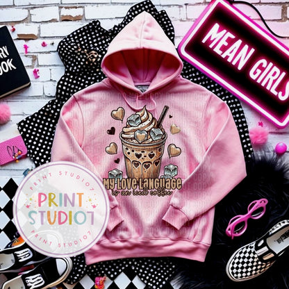 My Love Language Is Iced Coffee Shirt