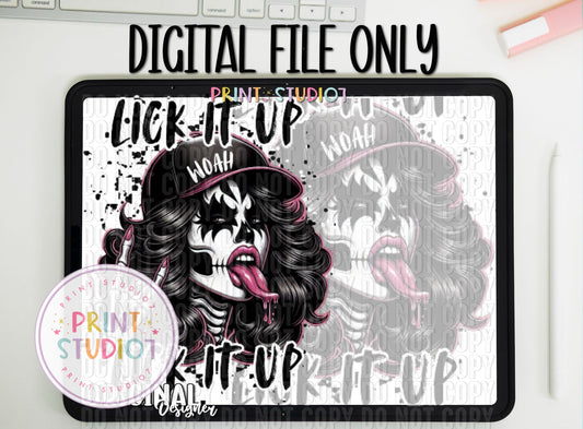 DIGITAL Lick It Up No Design Bkg