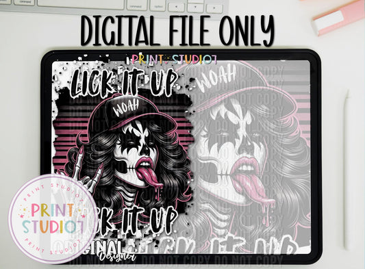 DIGITAL Lick It Up (2 colored fonts)