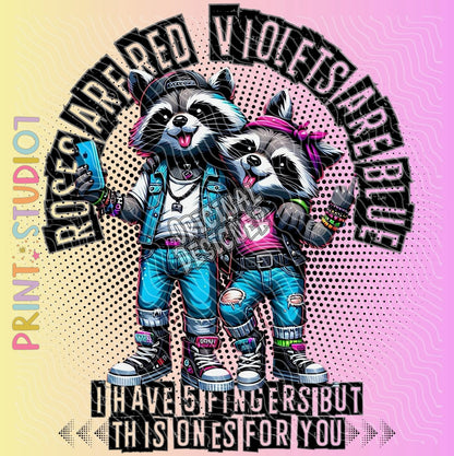 DIGITAL Roses Are Red Violets Are Blue-Coons