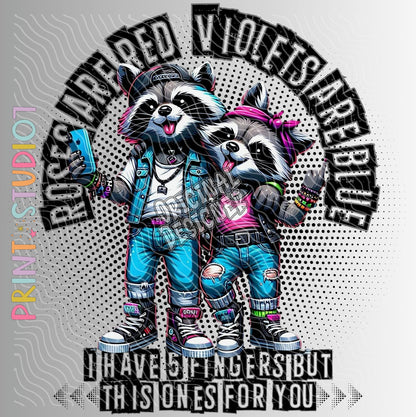 DIGITAL Roses Are Red Violets Are Blue-Coons