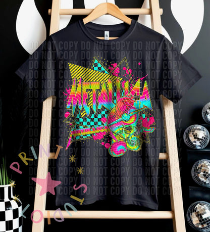 Neon Metallica Shirt
