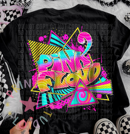 DTF Transfers "Neon Rock Bands"