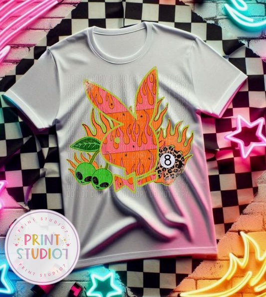 Orange P Bunny Shirt