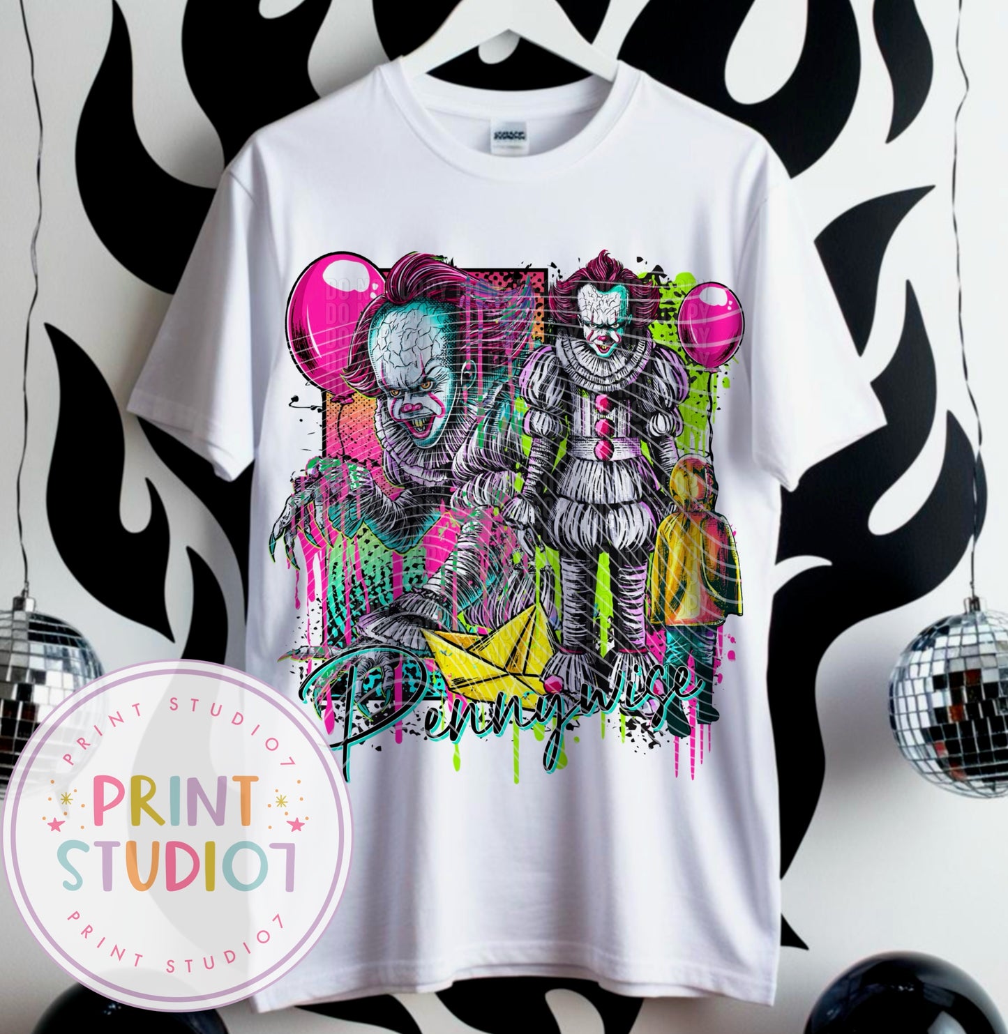 Pennywise In Pink Shirt