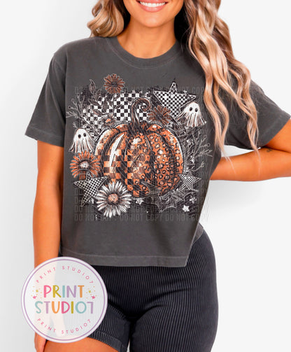 Pumpkin Combo Shirt