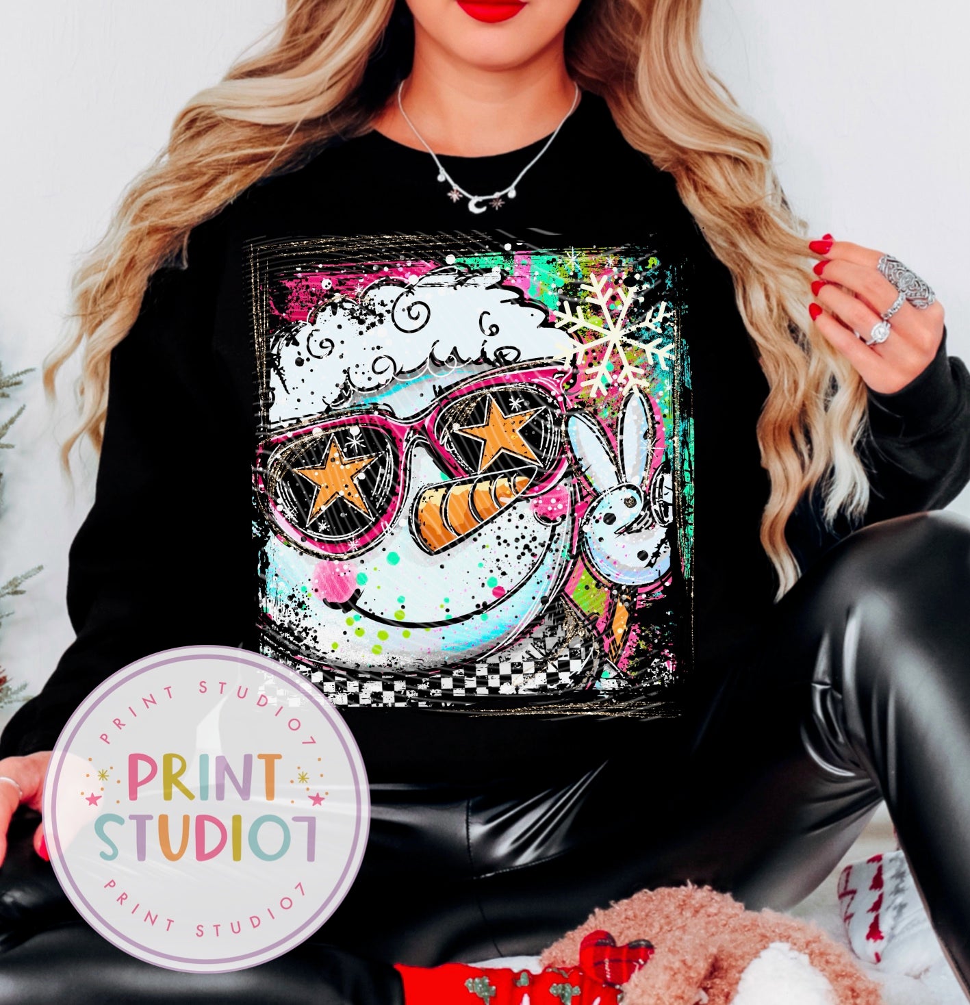 Holiday selfies w/Sleeve