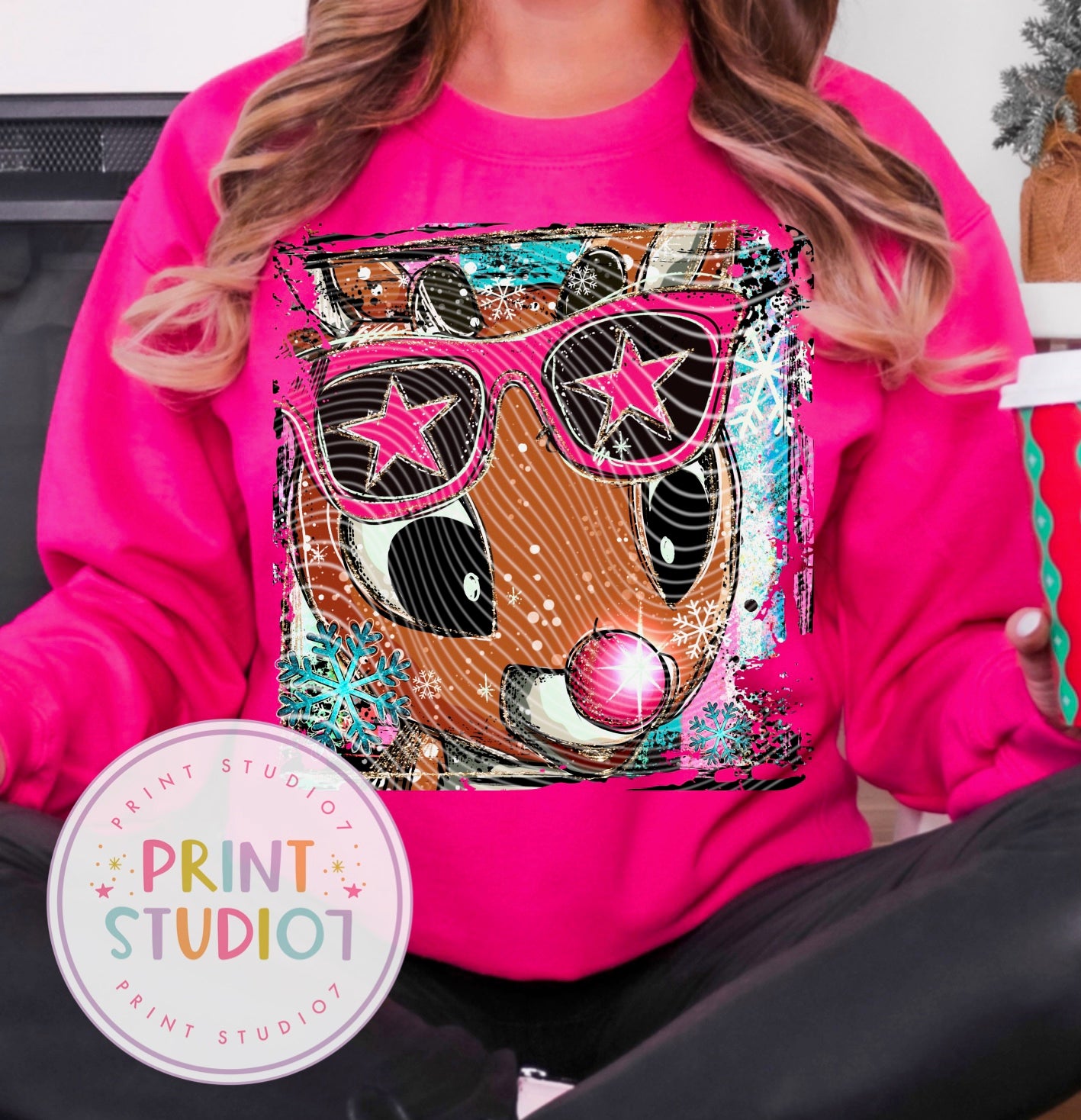 Holiday selfies w/Sleeve