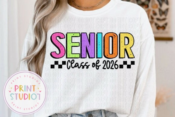 DTF Transfer Senior 2026