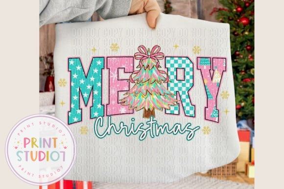 DTF Transfer Merry Christmas (1)