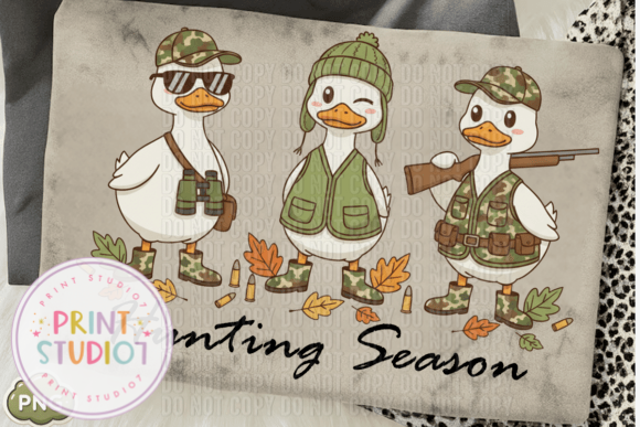 DTF Transfer Hunting Season (Ducks)