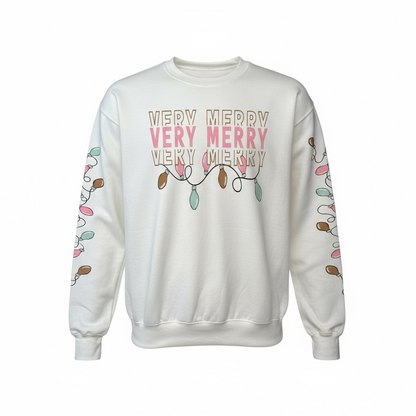 DTF Transfer Very Merry W/Sleeve