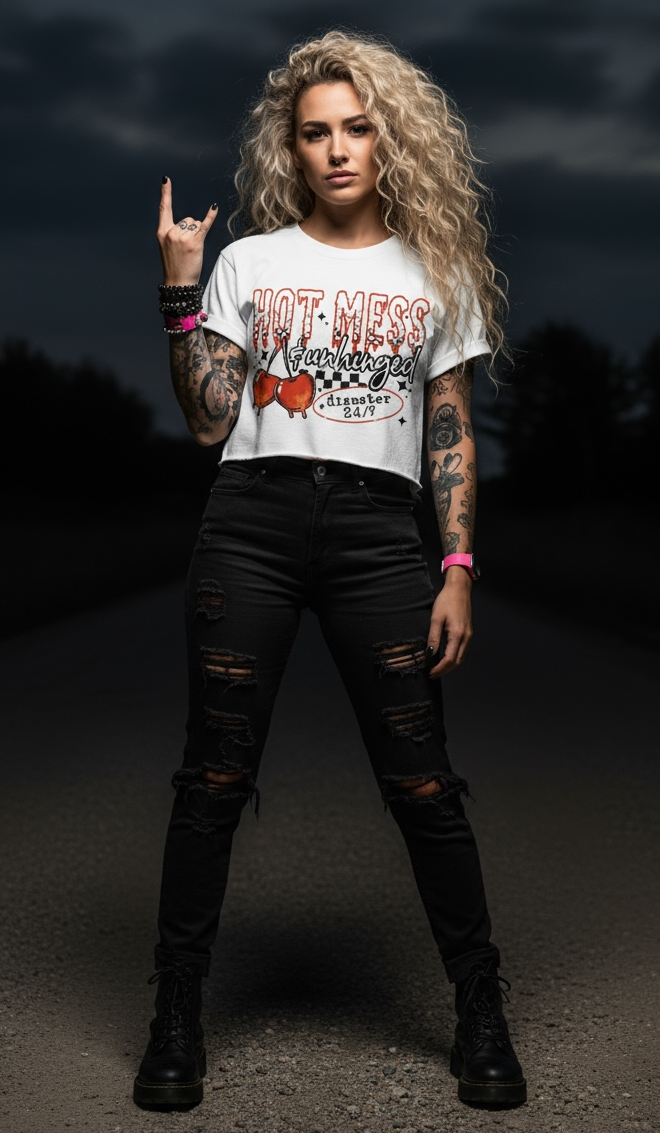 Hot Mess And Unhinged Diaster