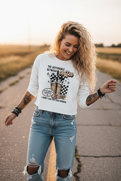 The Difference Between Coffee & Your Opinion