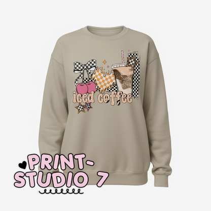 Iced Coffee Addict Phone Case