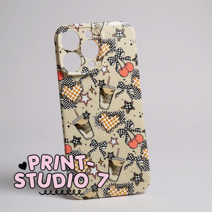 Iced Coffee Addict Phone Case