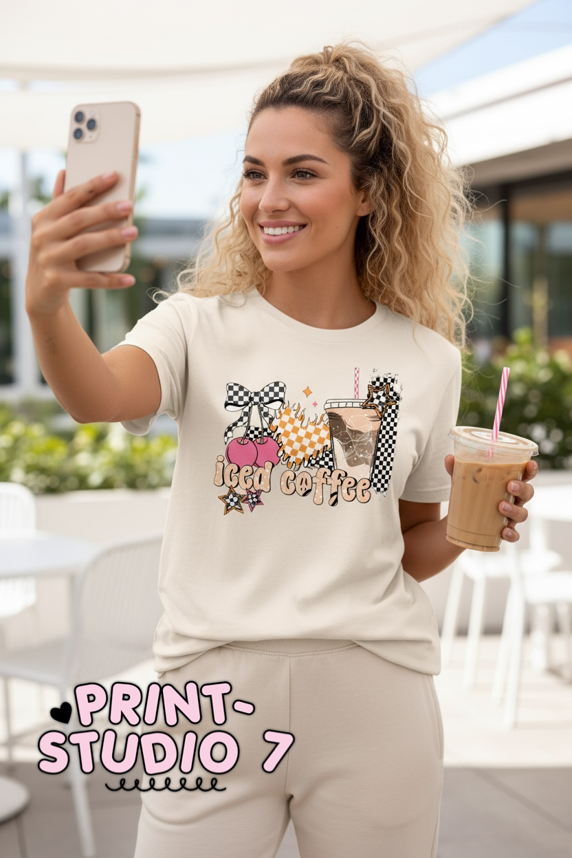 Iced Coffee Addict Phone Case