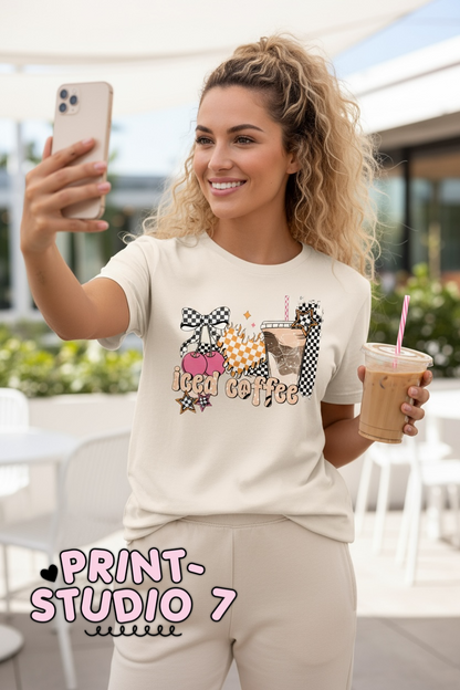 Iced Coffee Addict Phone Case