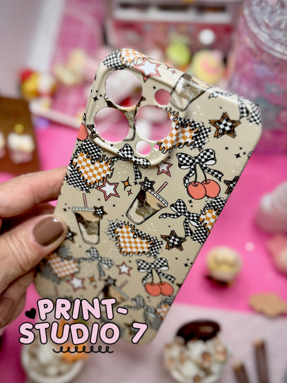 Iced Coffee Addict Phone Case