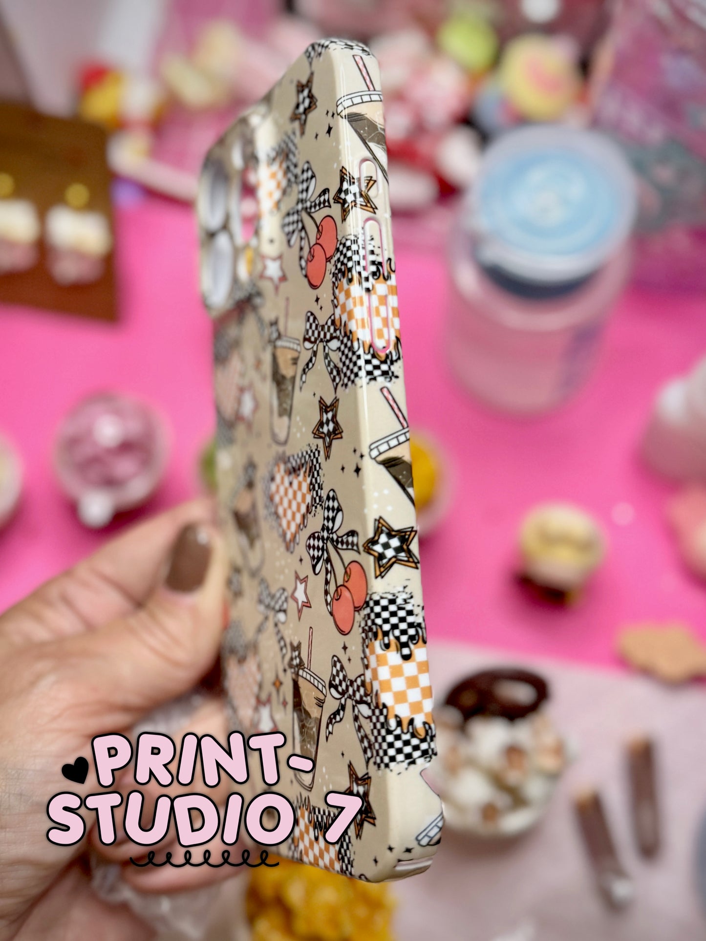 Iced Coffee Addict Phone Case