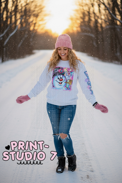 Frosty w/sleeve Design 1