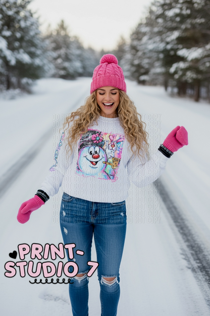 Frosty w/sleeve Design 1