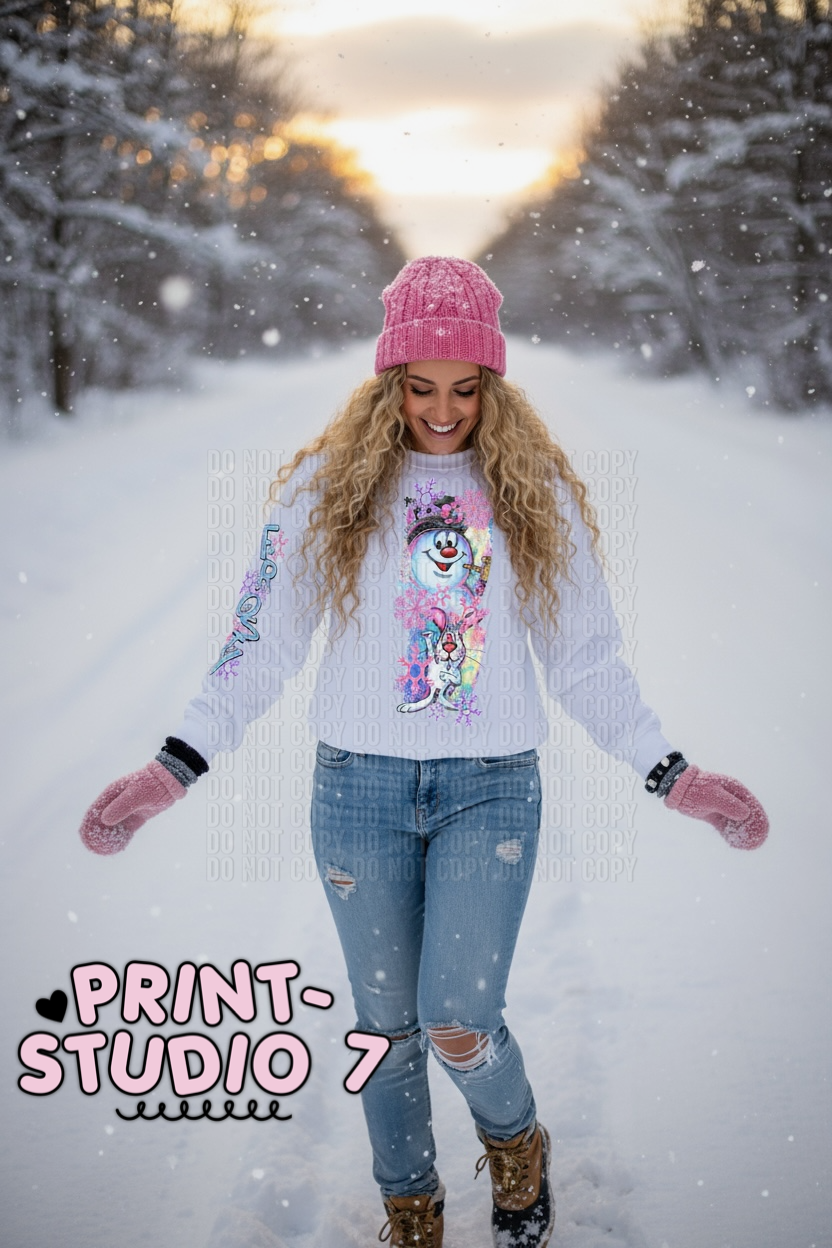 Frosty w/sleeve Design 2